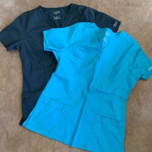 2 medium Cherokee scrub tops